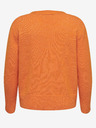 ONLY CARMAKOMA Orangefarbene Damen ONLY CARMAKOMA Hazel Strickjacke