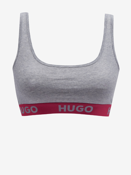 HUGO Grau gestromter Damen-BH HUGO