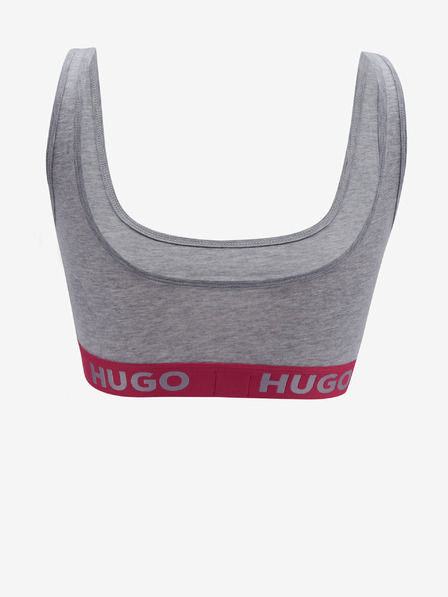 HUGO Grau gestromter Damen-BH HUGO
