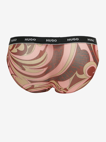 HUGO Rosa HUGO Damen gemusterte Höschen
