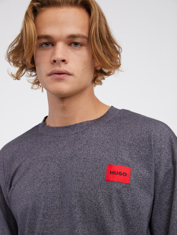 HUGO Schwarzer und grauer HUGO Pyjama für Herren