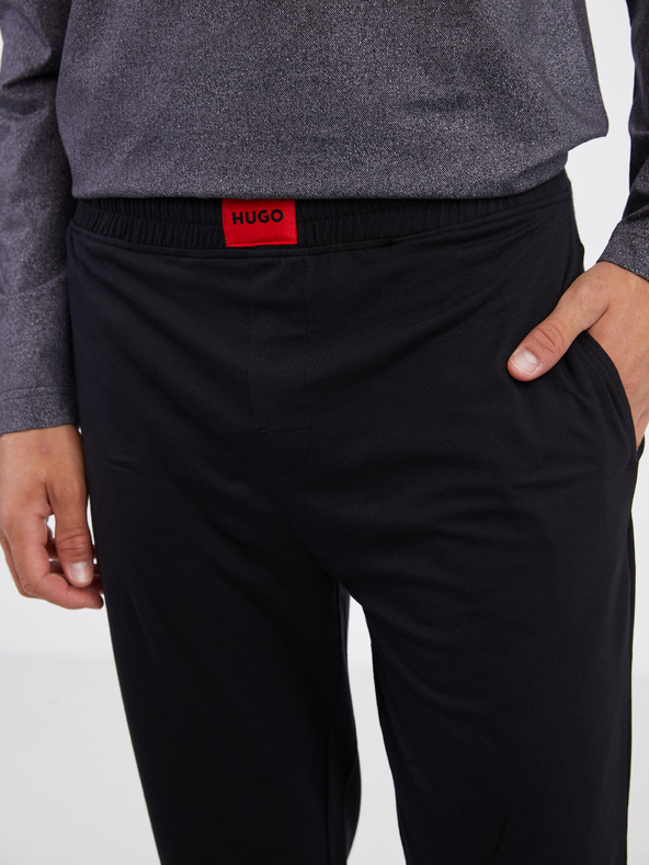 HUGO Schwarzer und grauer HUGO Pyjama für Herren