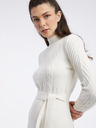 Orsay Cremefarbenes Damen-Pulloverkleid ORSAY