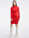 Orsay Rotes Damen-Pullover-Kleid ORSAY