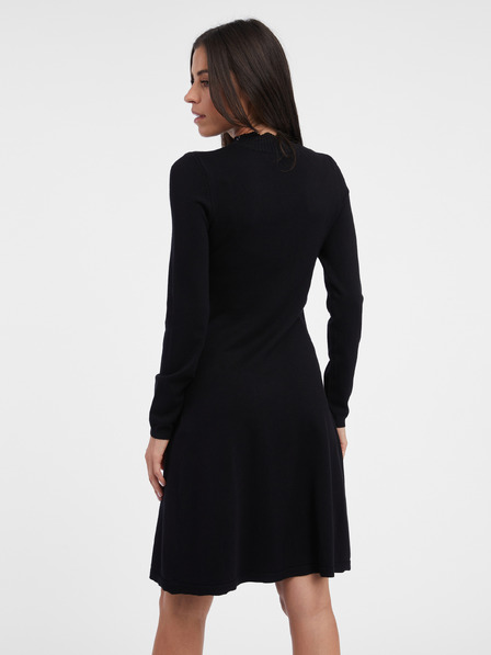 Orsay Schwarzes Damenstrickkleid ORSAY
