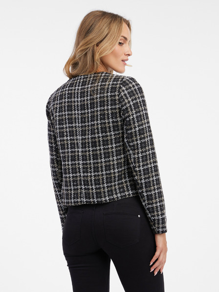Orsay Schwarze gemusterte Damenjacke ORSAY