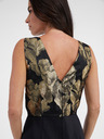 Orsay Gold-schwarzer Damen-Blumen-Jumpsuit ORSAY