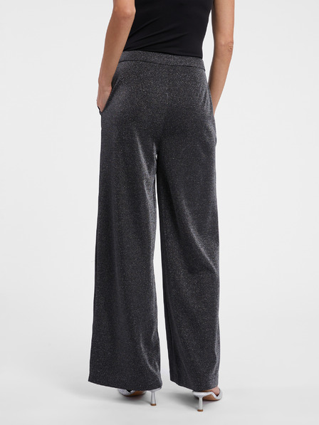 Orsay Dunkelgraue Damen-Weitbeinhose ORSAY