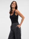 Orsay Dunkelgraue Damen-Weitbeinhose ORSAY