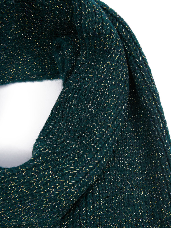 Orsay Dunkelgrüner Damenschal aus Wollmischung ORSAY