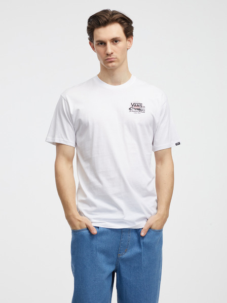 Vans Weißes Herren-T-Shirt VANS Positive Attitude