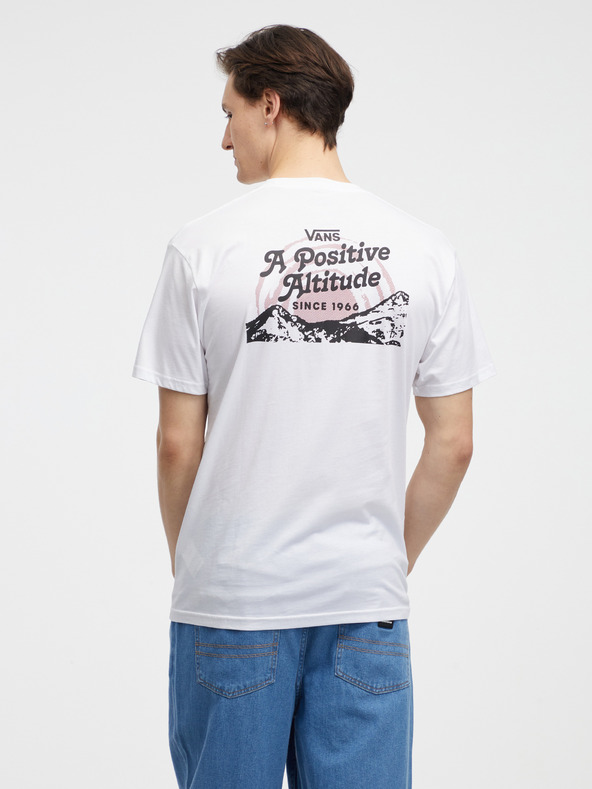 Vans Weißes Herren-T-Shirt VANS Positive Attitude