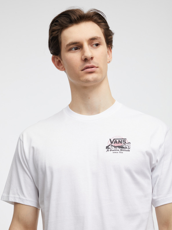 Vans Weißes Herren-T-Shirt VANS Positive Attitude