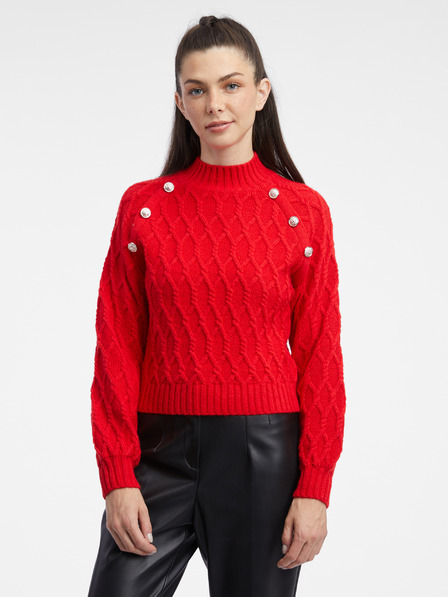 Orsay Roter Damenpullover ORSAY