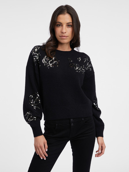 Orsay Schwarzer Damenpullover ORSAY