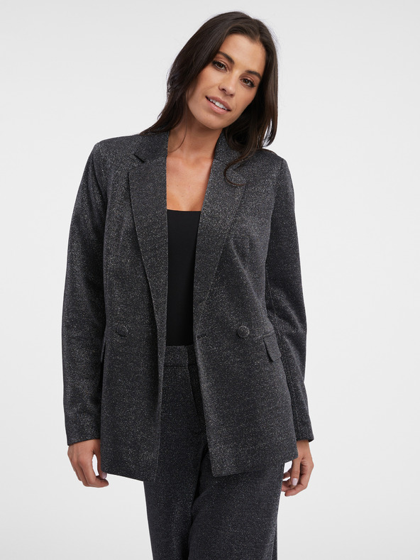 Orsay Dunkelgraue Damenjacke in Übergröße ORSAY