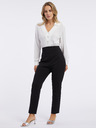 Orsay Schwarz-weißer Damen-Jumpsuit ORSAY