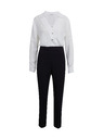 Orsay Schwarz-weißer Damen-Jumpsuit ORSAY