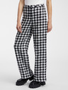 Orsay Weiß und schwarz gemusterte ORSAY-Hose für Damen
