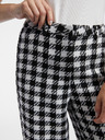 Orsay Weiß und schwarz gemusterte ORSAY-Hose für Damen
