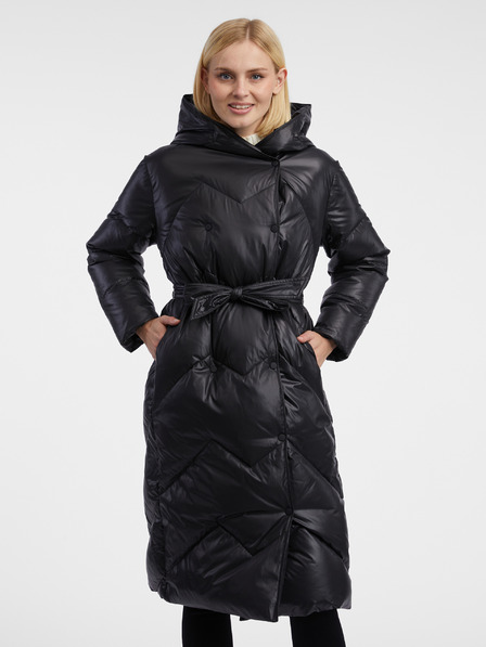 Orsay Schwarzer Damen Daunen-Wintersteppmantel ORSAY