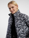 Orsay Grau-schwarz gemusterte Damen-Steppjacke ORSAY