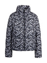 Orsay Grau-schwarz gemusterte Damen-Steppjacke ORSAY