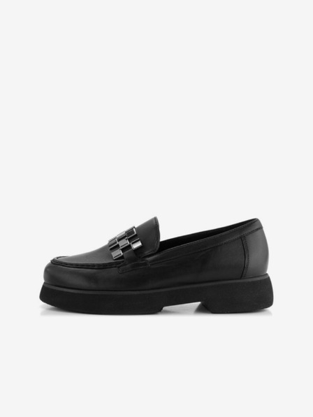 Högl Schwarze Damen-Leder-Slipper Högl Freddie