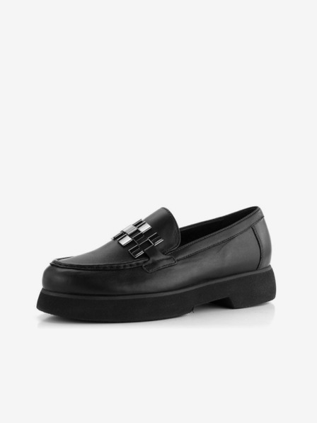 Högl Schwarze Damen-Leder-Slipper Högl Freddie