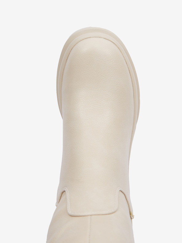 Orsay Cremefarbene Damen-Winterstiefel ORSAY