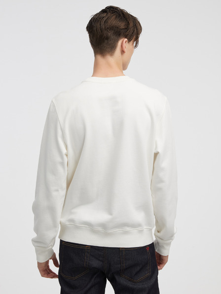 Diesel Weißer Herren-Hoodie Diesel