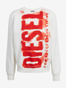 Diesel Weißer Herren-Hoodie Diesel