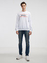 Diesel Weißer Herren-Hoodie Diesel
