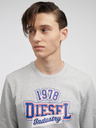 Diesel Diesel Herren Kapuzenpullover grau