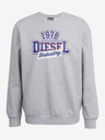 Diesel Diesel Herren Kapuzenpullover grau