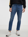 Diesel Blaue Herrenjeans mit schmaler Passform Diesel