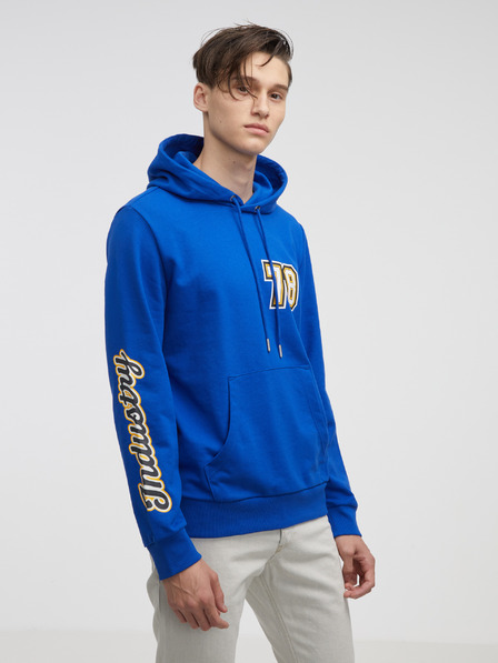 Diesel Blauer Herren-Kapuzenpullover Diesel