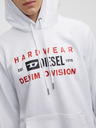 Diesel Weißer Herren-Hoodie Diesel