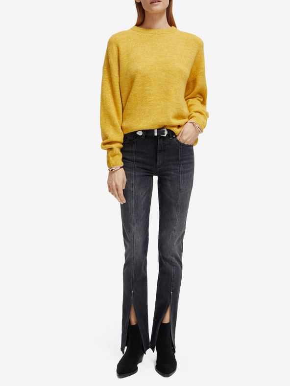 Scotch & Soda Schwarze Damen-Bootcut-Jeans von Scotch & Soda