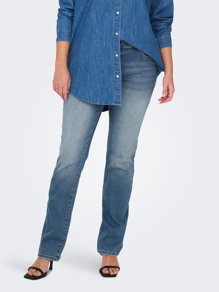 ONLY CARMAKOMA Blaue Straight Fit Jeans für Damen ONLY CARMAKOMA Alicia