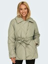 ONLY Khakifarbene Damen-Steppjacke NUR Sussi