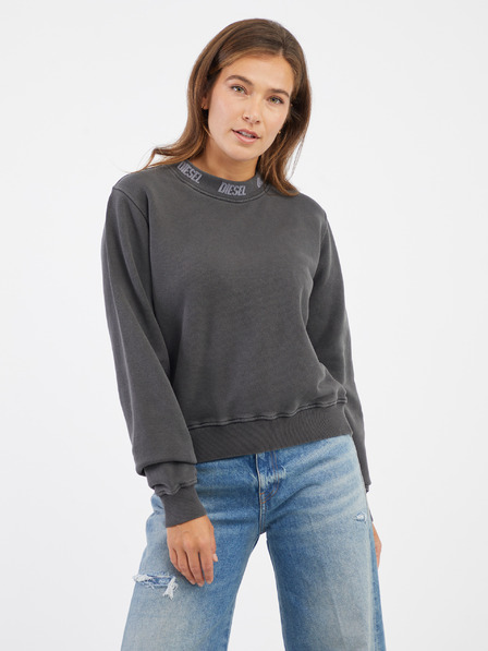 Diesel Diesel Schwarzes Damen-Sweatshirt