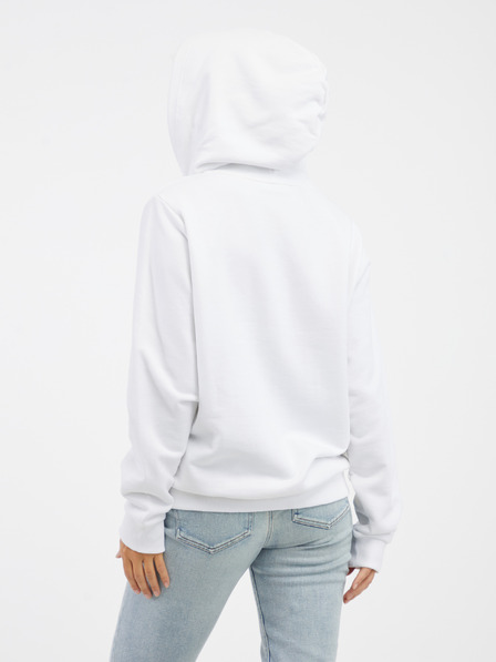 Diesel Weißer Damen-Kapuzenpullover Diesel