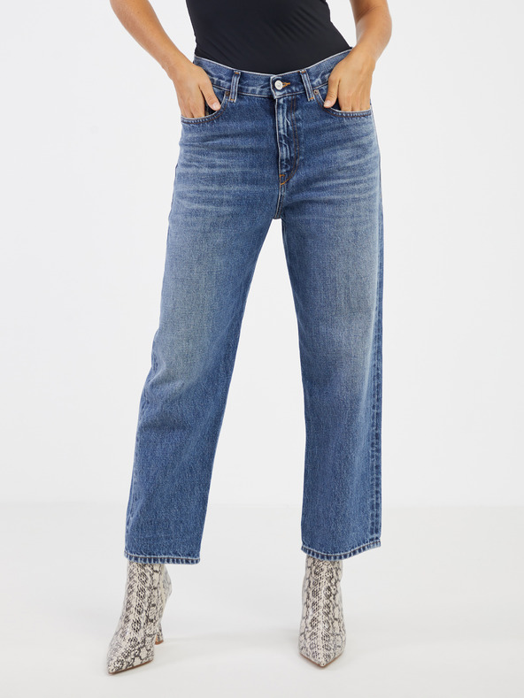 Diesel Diesel Dunkelblau Damen Straight Fit Jeans