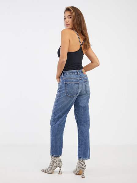 Diesel Diesel Dunkelblau Damen Straight Fit Jeans