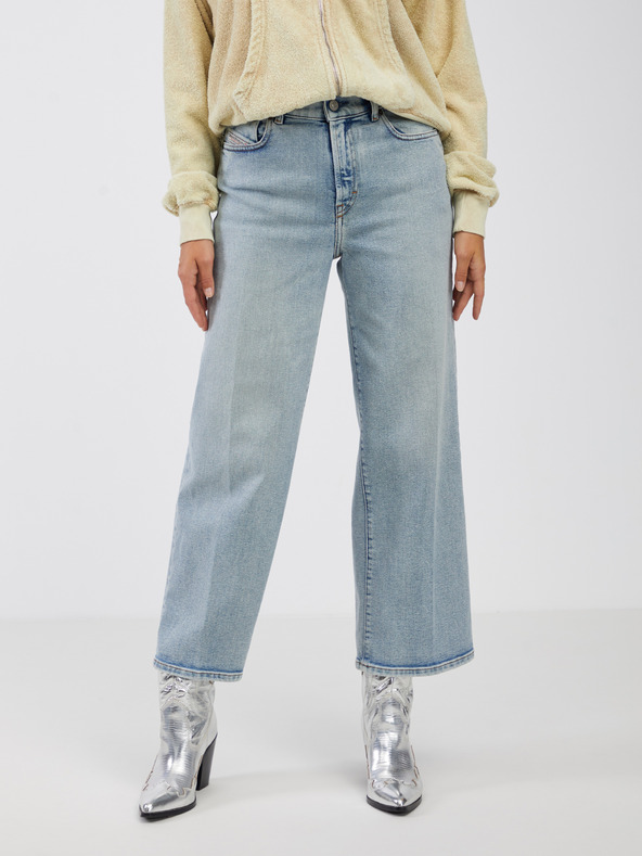 Diesel Diesel Hellblaue Flared Fit-Jeans für Damen