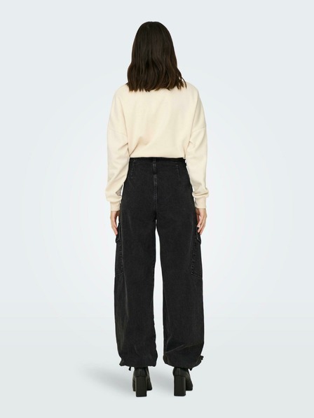 ONLY Schwarze Damen Jeans ONLY Pernille mit Taschen