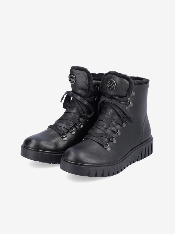 Rieker Schwarze Rieker Damen-Stiefeletten