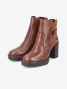 Rieker Braune Damen Lederstiefeletten Rieker