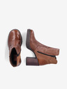 Rieker Braune Damen Lederstiefeletten Rieker